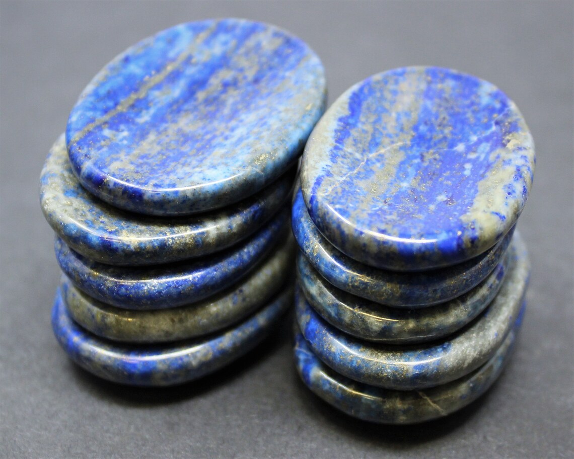 Lapis Lazuli Worry Stone