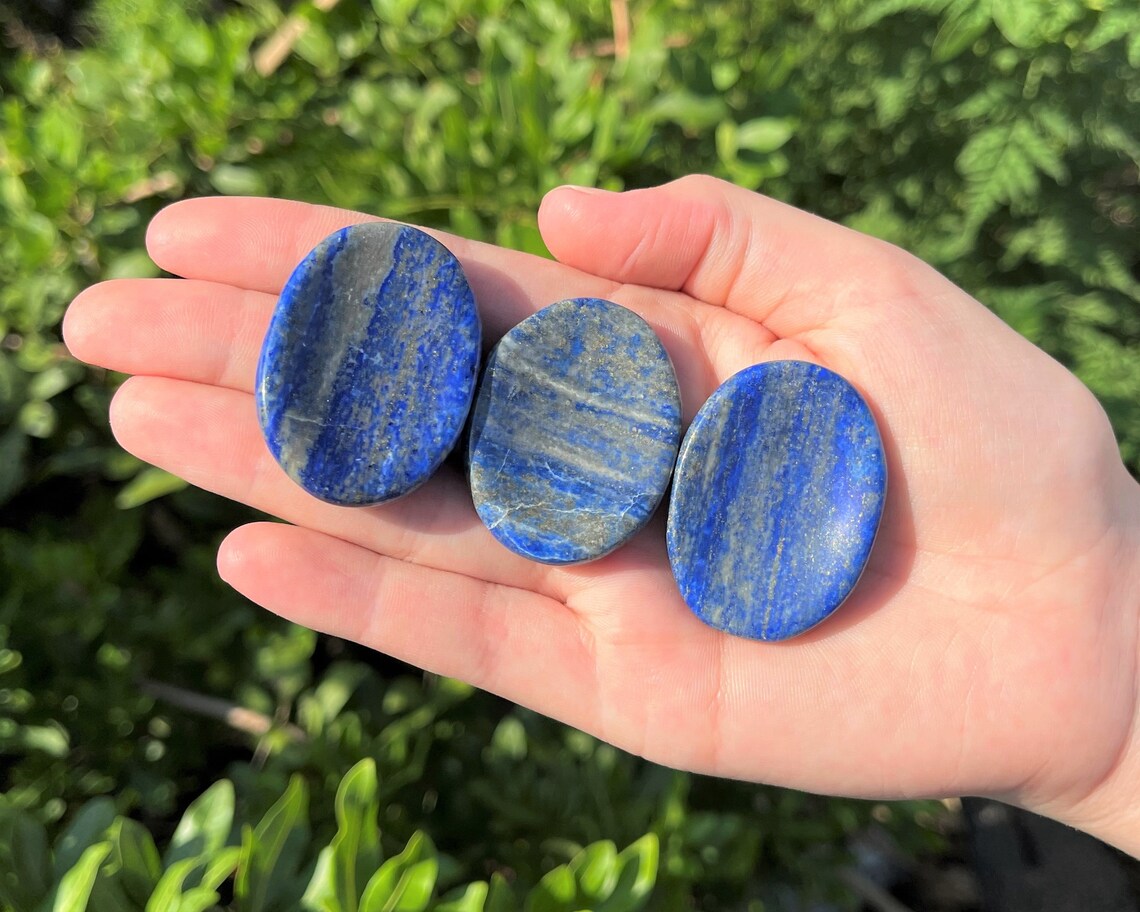 Lapis Lazuli Worry Stone