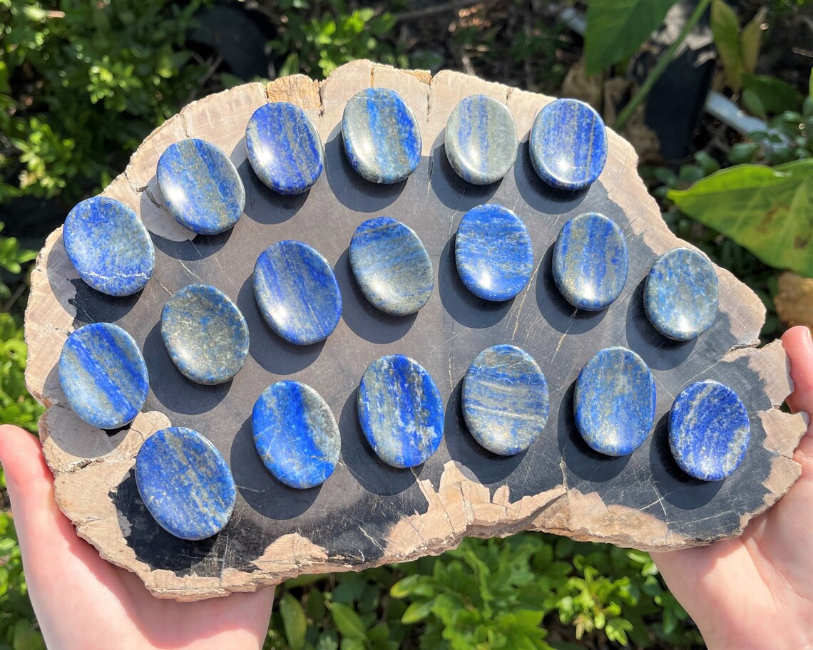 Lapis Lazuli Worry Stone