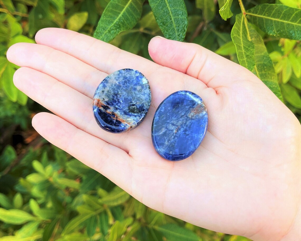 Sodalite Worry Stone