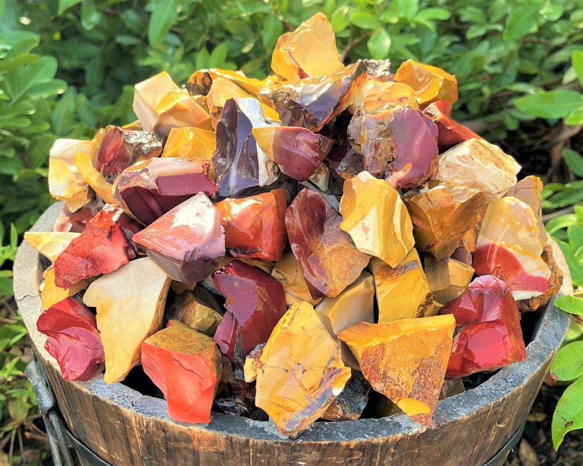 Mookaite Rough Natural Stones