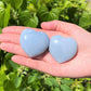 Angelite Crystal Puffed Gemstone