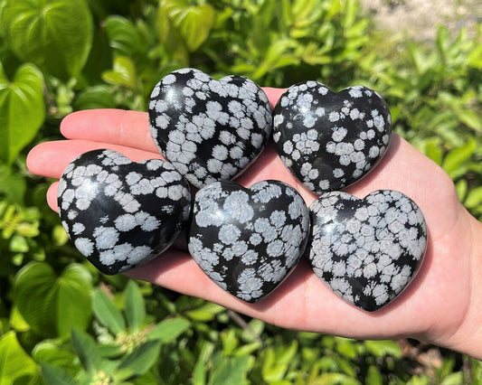 Polished Snowflake Obsidian Gemstone