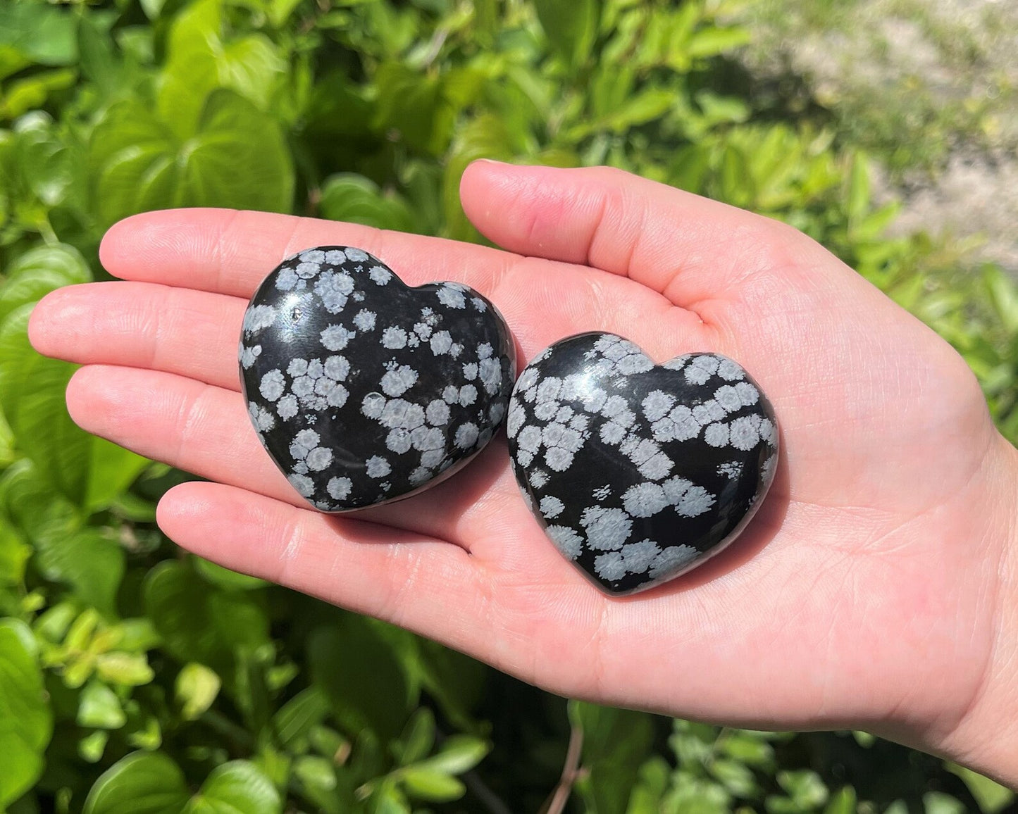 Polished Snowflake Obsidian Gemstone