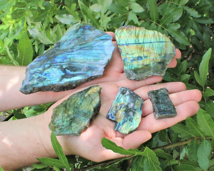 Natural Labradorite Slab