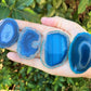 Natural And Dyed Brazilian Agate Slices