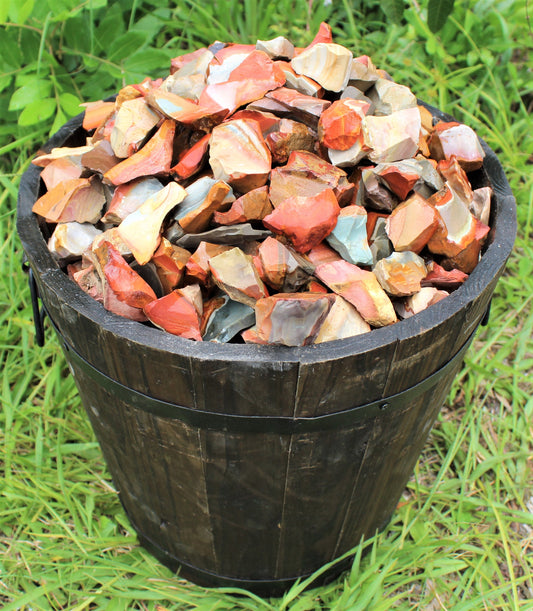 Polychrome Jasper Rough Natural Stones