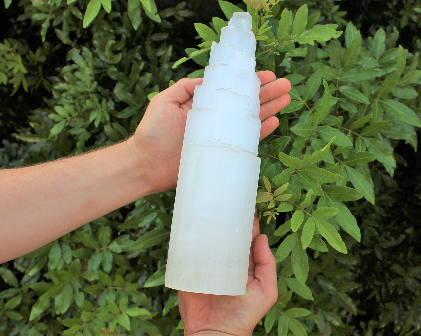 Selenite Crystal Lamp