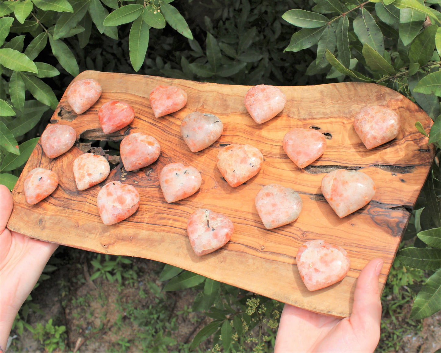 Sunstone Carved Puffed Gemstone