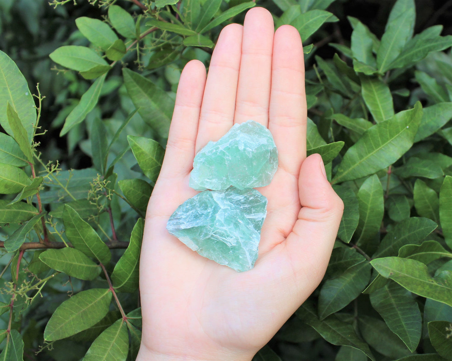 Light Fluorite Raw Natural Stones