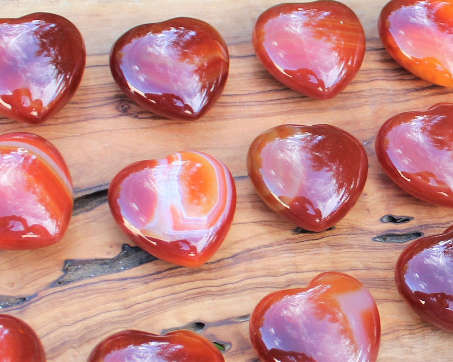 Carnelian Crystal Gemstone