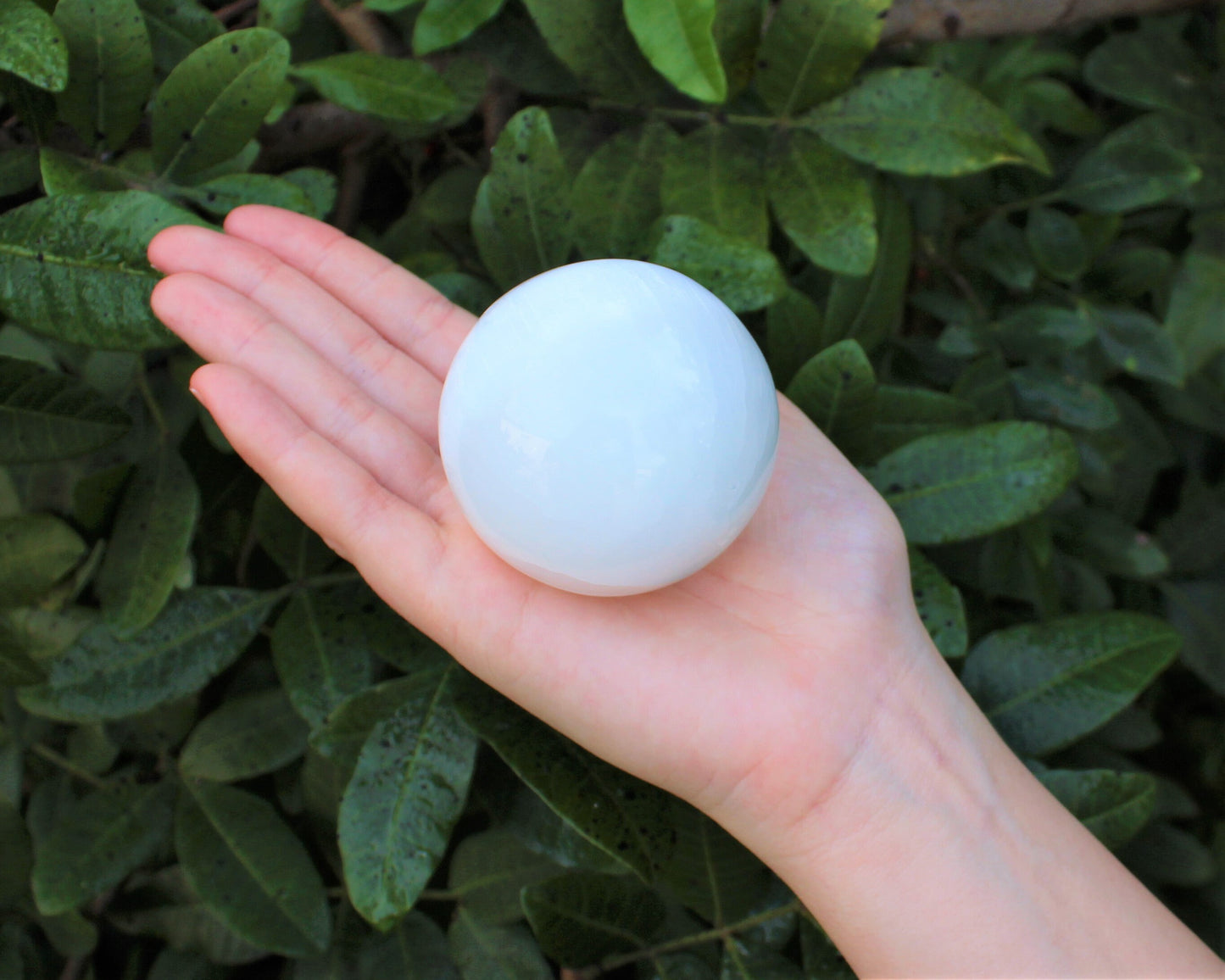 Large Selenite Crystal Sphere