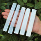 Grid Work Selenite Sticks