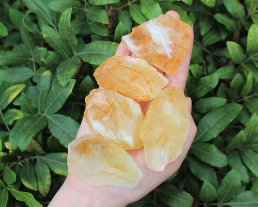 Rough Citrine Chunks