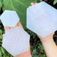 Polished Selenite Hexagon