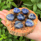 Sodalite Carved Puffed Gemstone