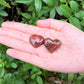 Petrified Wood Carved Puffed Gemstone