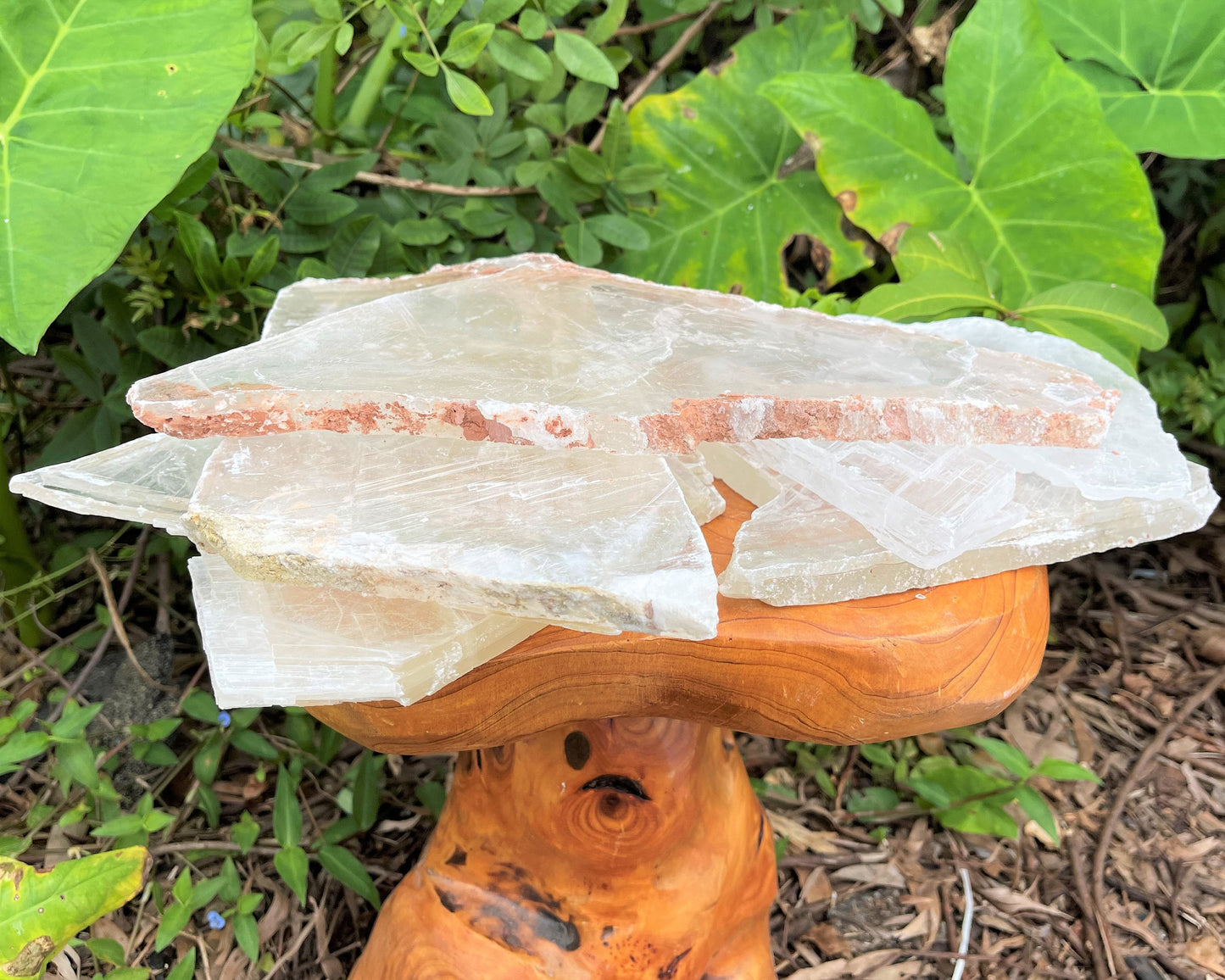 Jumbo Natural Selenite Slabs