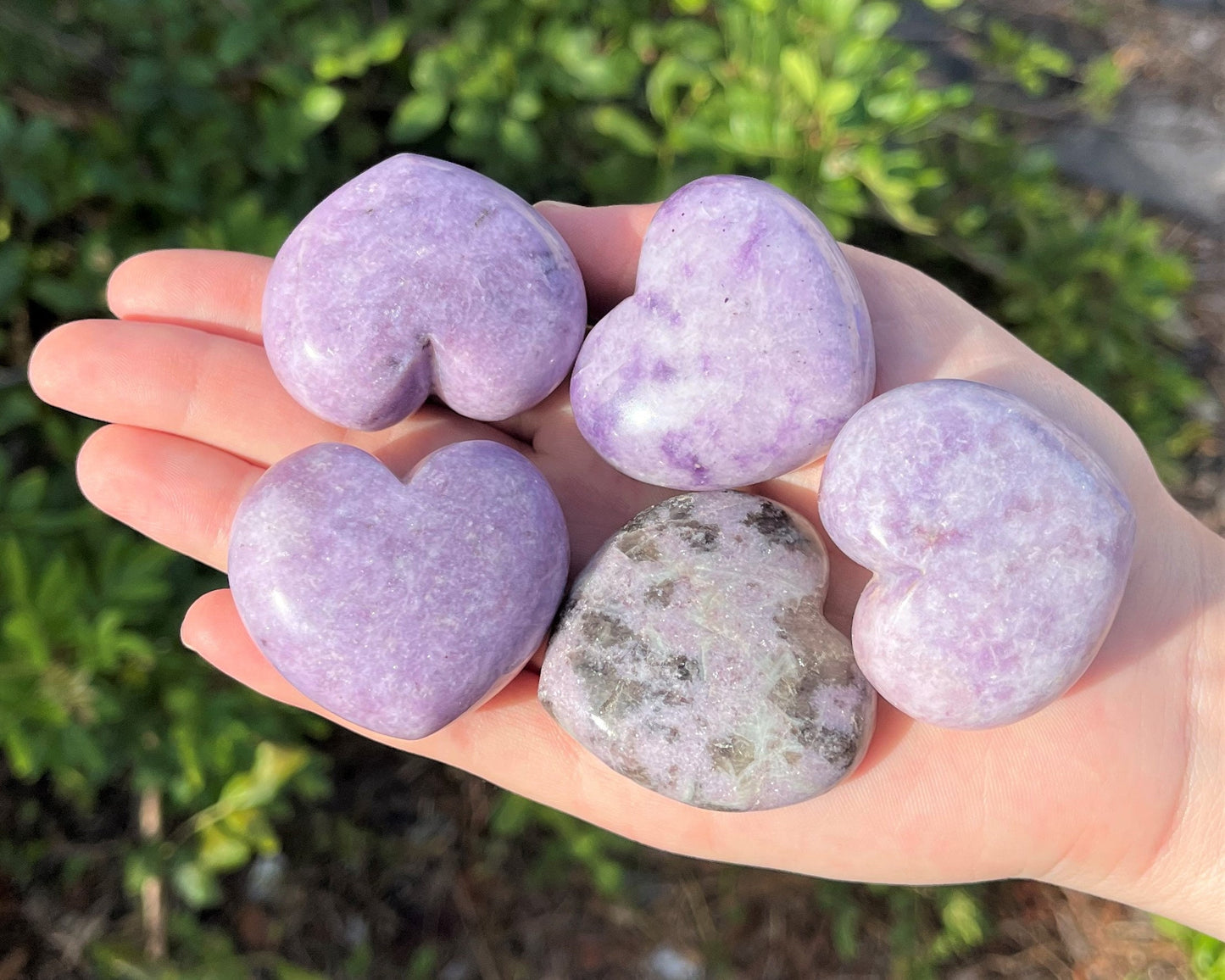 Large Polished Lepidolite Gemstone