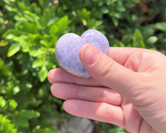 Large Polished Lepidolite Gemstone