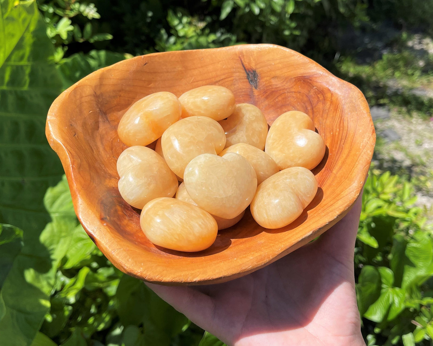 Calcite Carved Puffed Gemstone