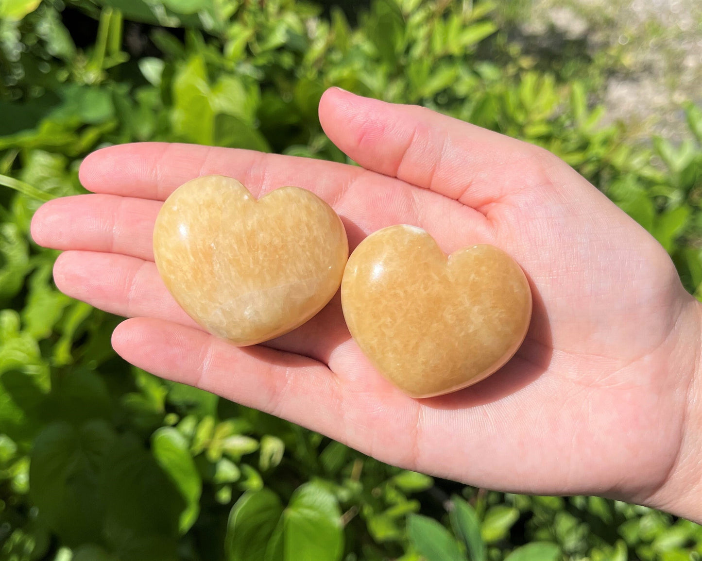 Calcite Carved Puffed Gemstone