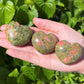 Large Unakite Crystal Gemstone