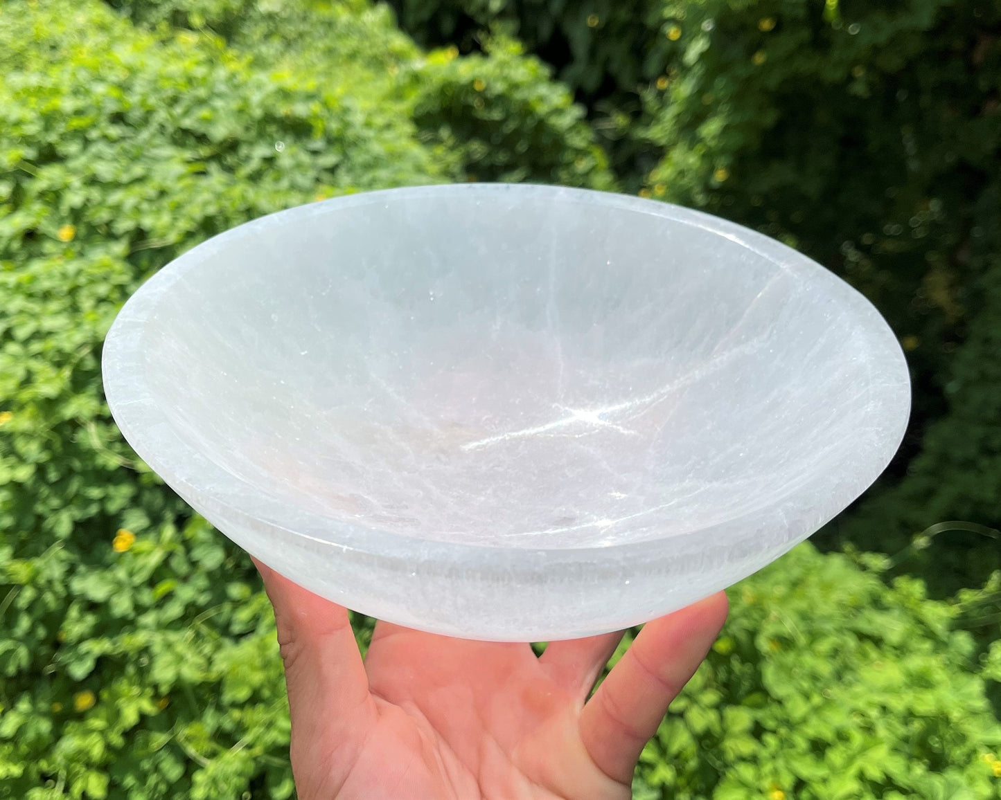 Huge Selenite Charging Bowl