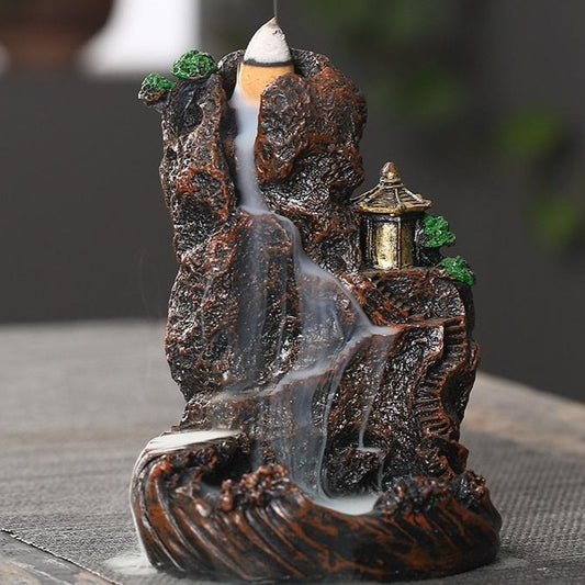 Traditional Mountain Aromatherapy Waterfall Incense Burner