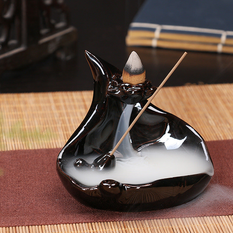 The Floating Leaf Aromatherapy Waterfall Incense Burner