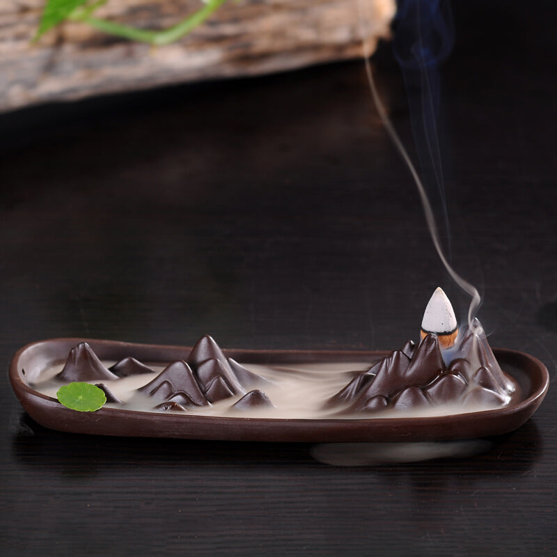The Forest Aromatherapy Waterfall Incense Burner