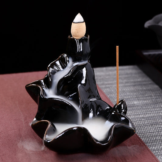 Curvy Path Aromatherapy Waterfall Incense Burner For Gift