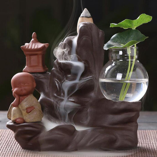 The Thinking Monk Pot Aromatherapy Waterfall