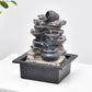 Tabletop Water Fountain Home Office Decor