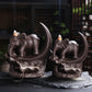 Crescent Elephant Home Decor Incense Holder