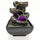Led Tabletop Fountain Indoor 5 Tier Flowing Bowls
